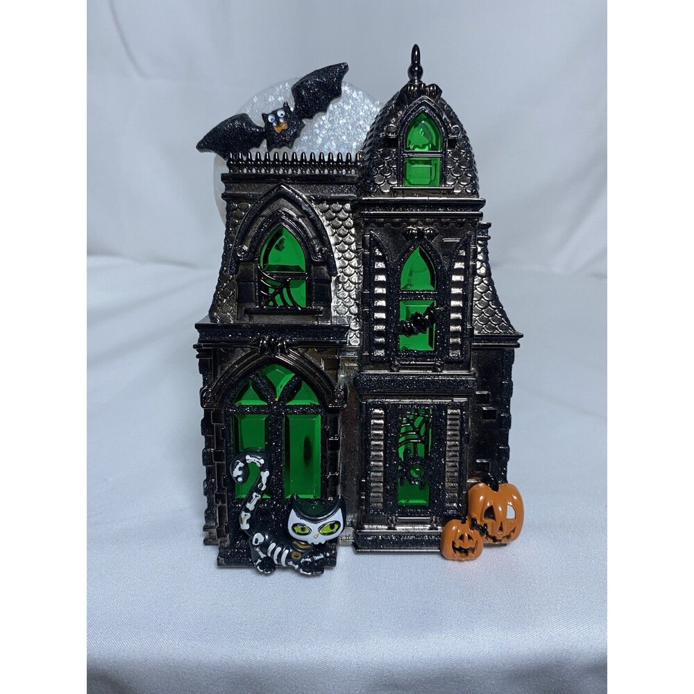 Bath And Body Works Wallflower Plug In Night Light Haunted House Halloween Cat